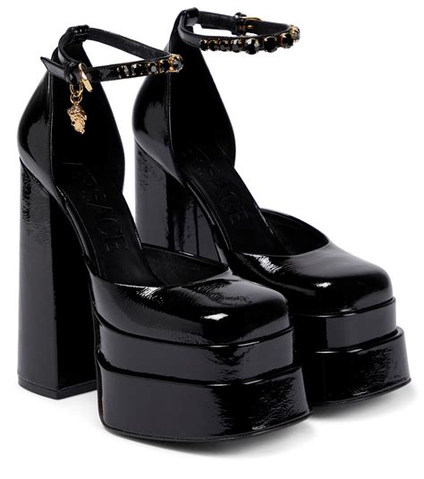 versace medusa aevitas platform pumps women